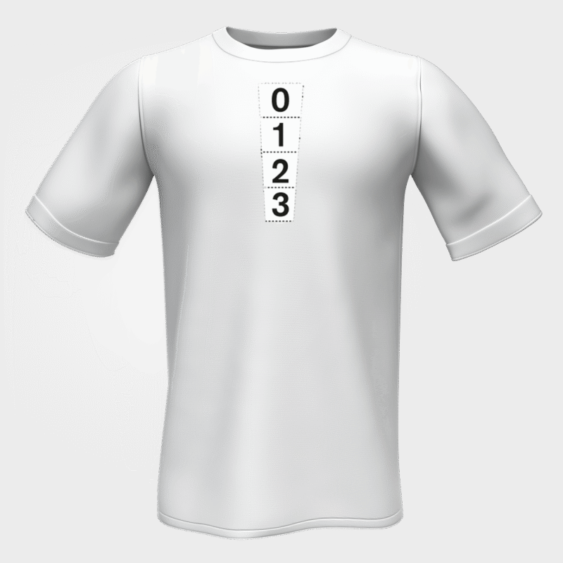 Zenpad T Shirt Compartments Front